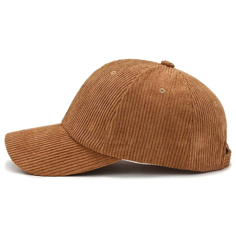 Gorra de béisbol ajustable de pana para sol al aire libre - imagen 3