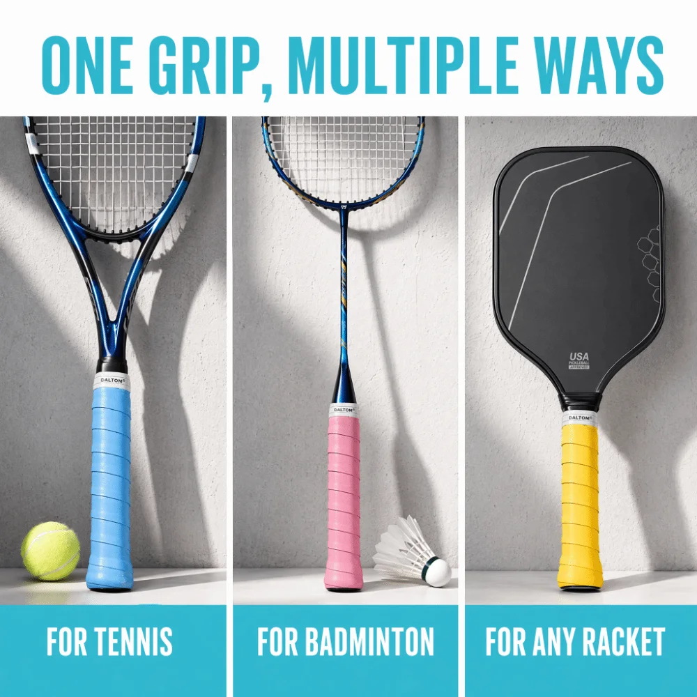 Cinta antideslizante de agarre bádminton, absorbente y transpirable - imagen 4