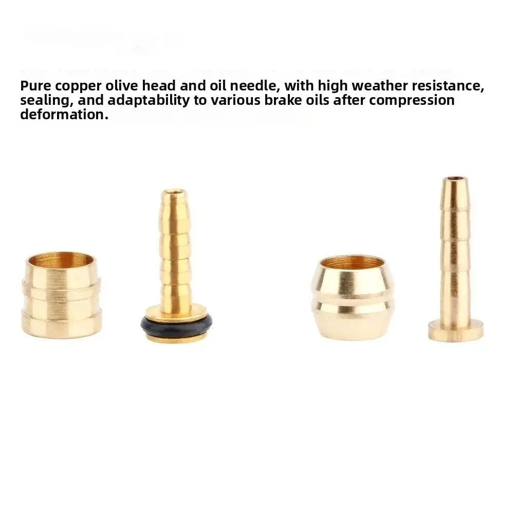 Cabezales de oliva metálicos cobre BH90 BH59 para freno bici - imagen 5