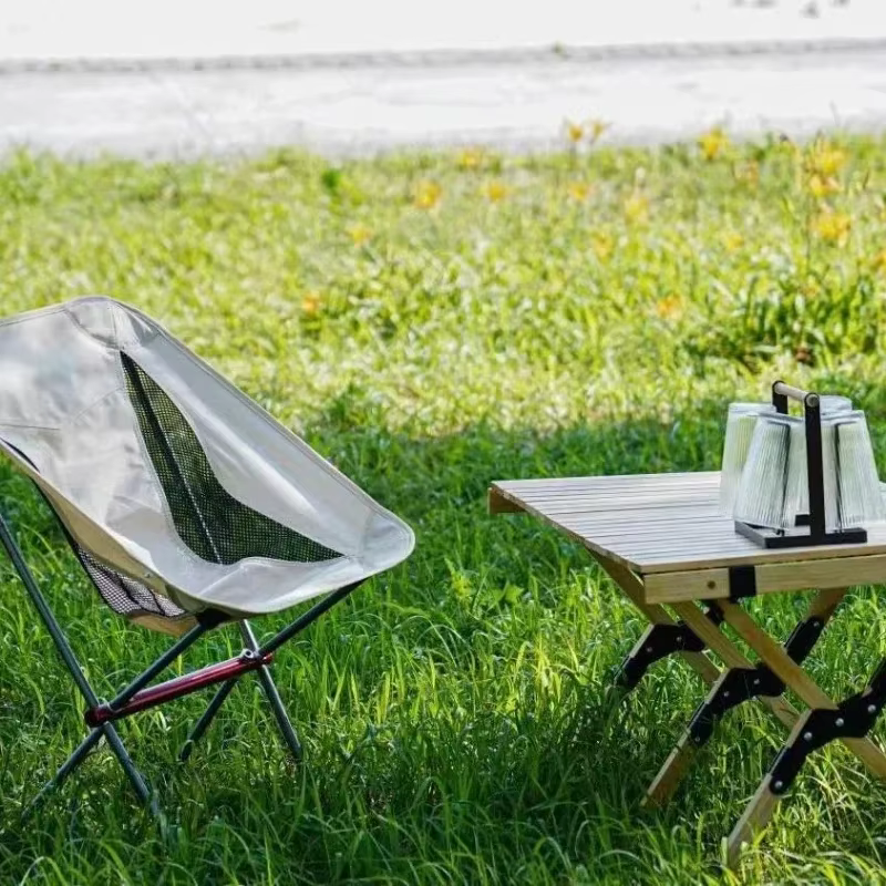 Silla plegable de pesca aluminio con bolsa - imagen 4