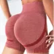 Shorts de yoga cintura alta con control de abdomen y sin costuras - imagen 3