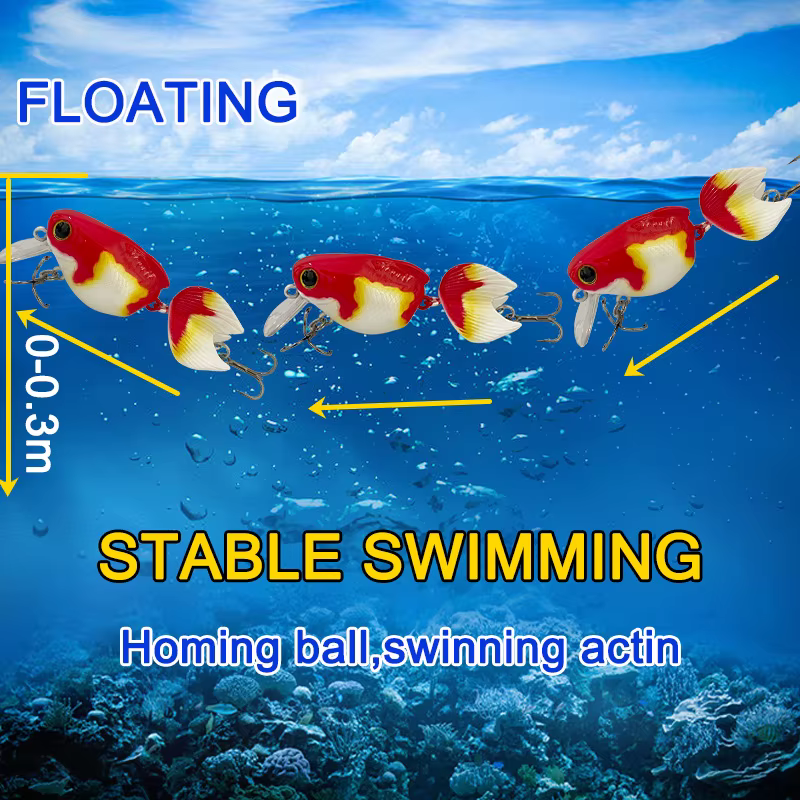 Señuelo Minnow Flotante JOOYOO Biónico para Lubina - imagen 5