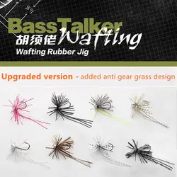 BassTalker Wafting Jig – Señuelo silicona wobbler para bass