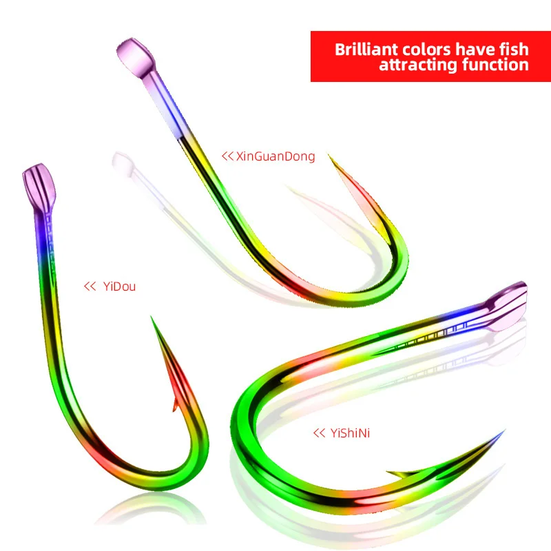 NUNATAK Anzuelos de pesca de colores para roca - imagen 5