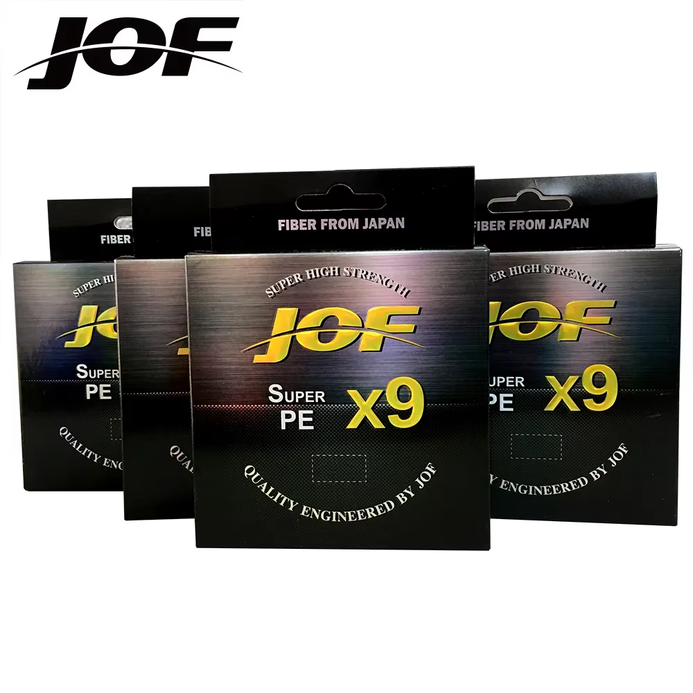 Línea trenzada X9 JOF – Multifilamento japonés 9 hebras 20-80LB - imagen 4