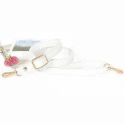 Correa de bolso cruzado de microfibra, ajustable y desmontable