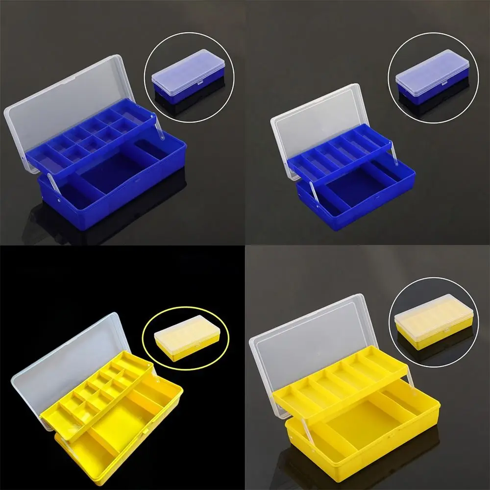 Caja de pesca doble capa con compartimentos para carpa - imagen 4