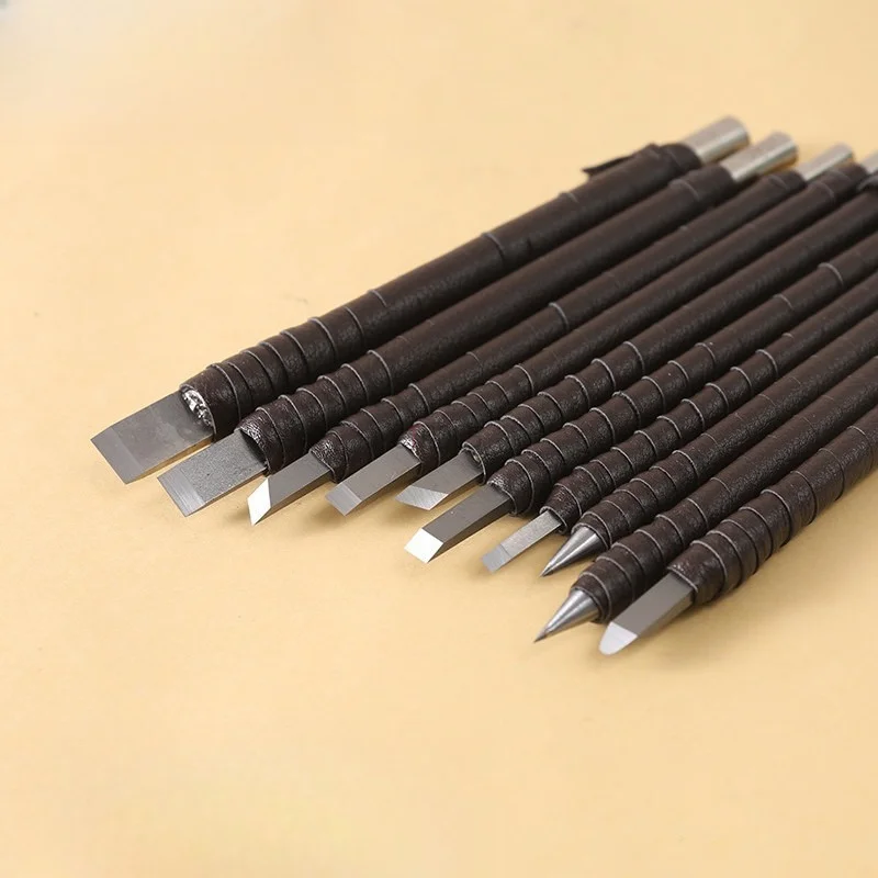 Cuchilla de grabado de tungsteno para piedra y madera – kit profesional - imagen 5