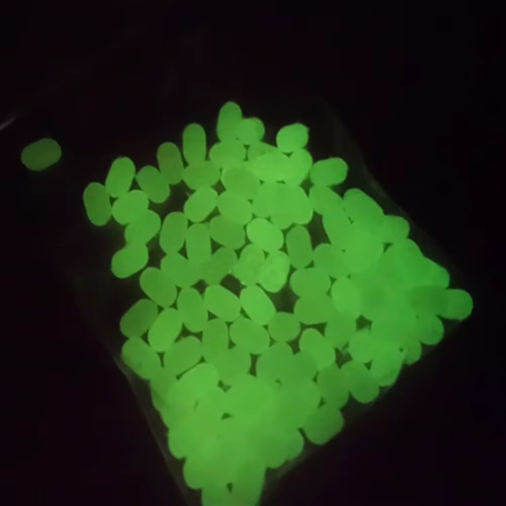Tapones luminosos transparentes taladro pesca – Cuentas y bolas perla - imagen 4