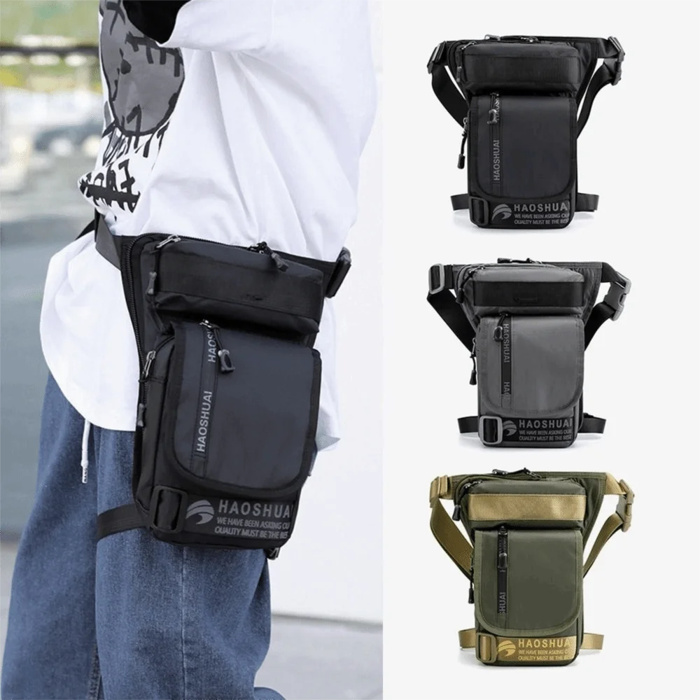 Riñonera impermeable para pierna de nylon – Bolsa de muslo - imagen 3