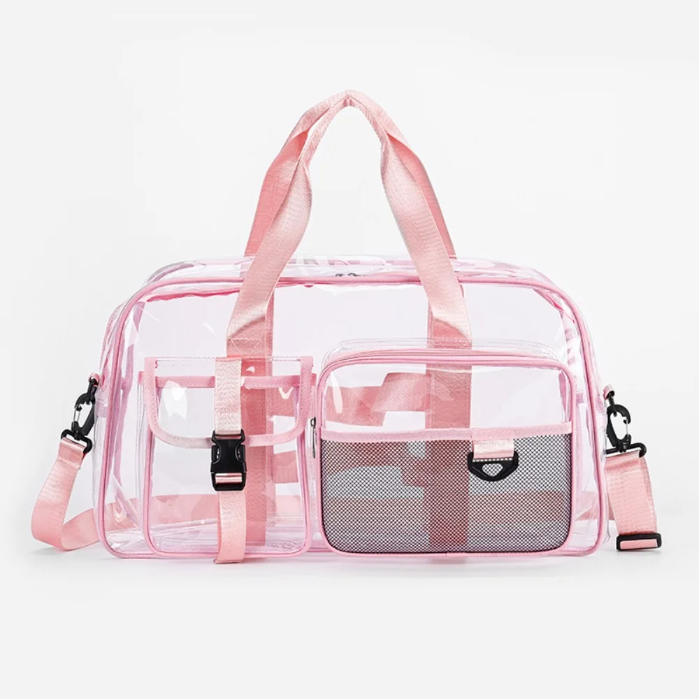 Bolsa impermeable PVC transparente con cremallera para pesca