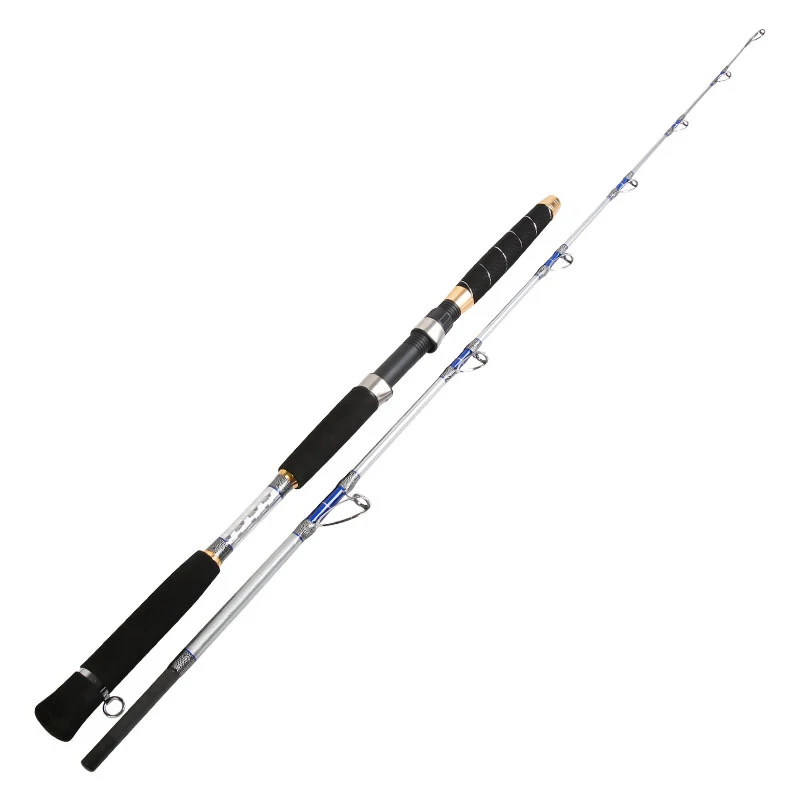 Caña de jigging super pesada sólida para alta mar y agua salada