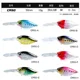 Swolfy Crankbait hundimiento lento de plástico con babero - imagen 3