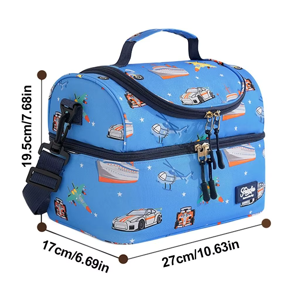 Bolsa térmica infantil impermeable para el colegio y picnic - imagen 3