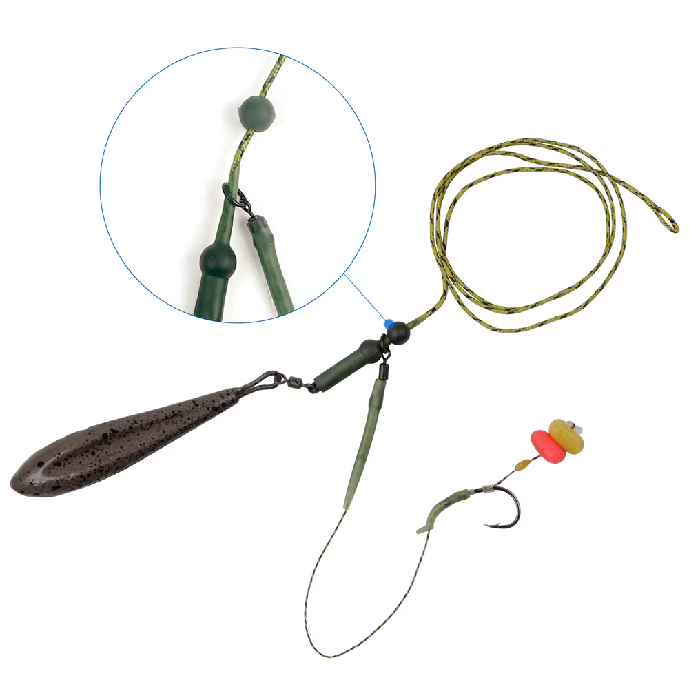 Plomos Inline Booster para Carpa – Cuentas de Plomo 4-8mm - imagen 3