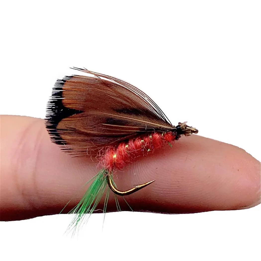 Set de ninfas y moscas artificiales para trucha y grayling - imagen 3