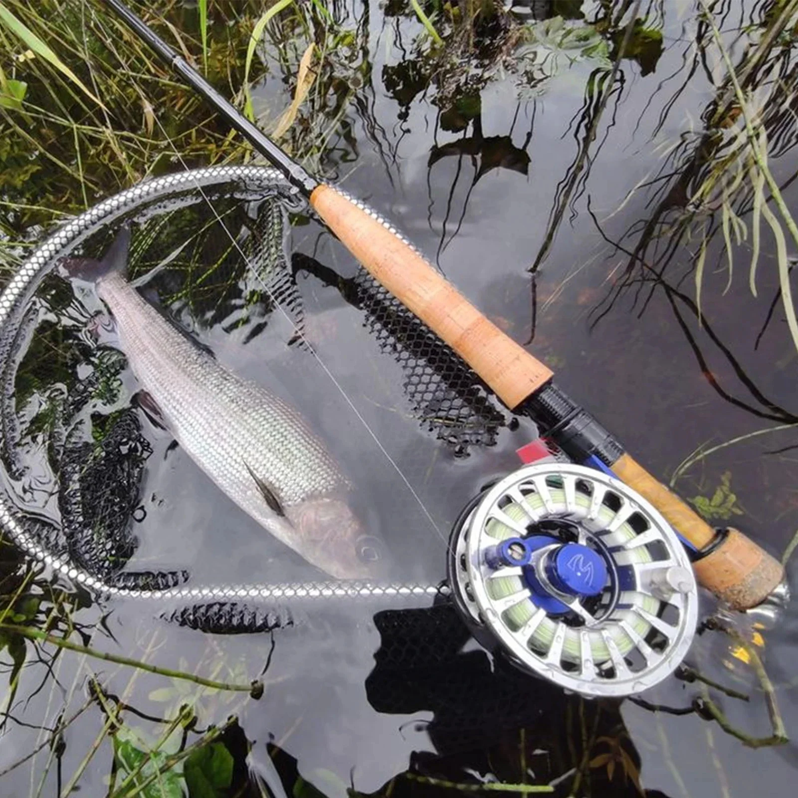 Caña para pesca con mosca estilo europeo