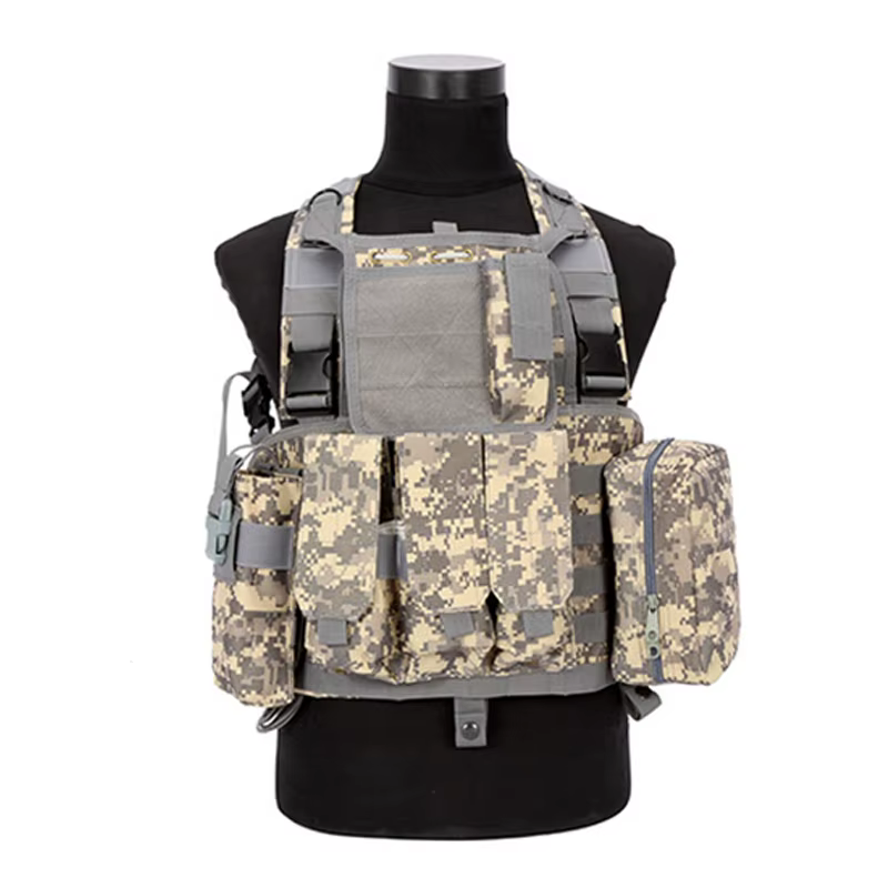 RRV Chaleco táctico Molle para pesca – Nylon alta calidad - imagen 3