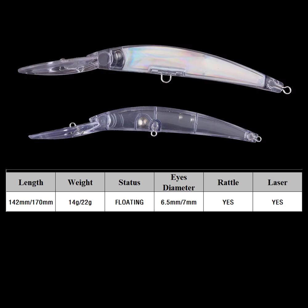 Minnow Chan's Huang – Señuelo de labios grandes para pesca deportiva - imagen 4