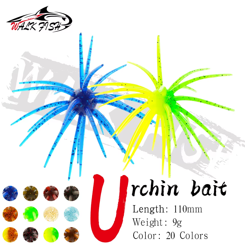 Walk Fish Vinilos Imitación Ormeau 110 mm 9 g Dorada Lubina - imagen 5
