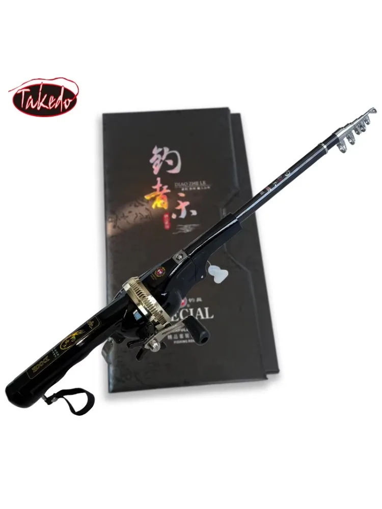 Caña telescópica TAKEDO para pesca de mar con carrete - imagen 5