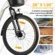 Bicicleta eléctrica TTGO C2 PRO – motor trasero potente freno de disco - imagen 4