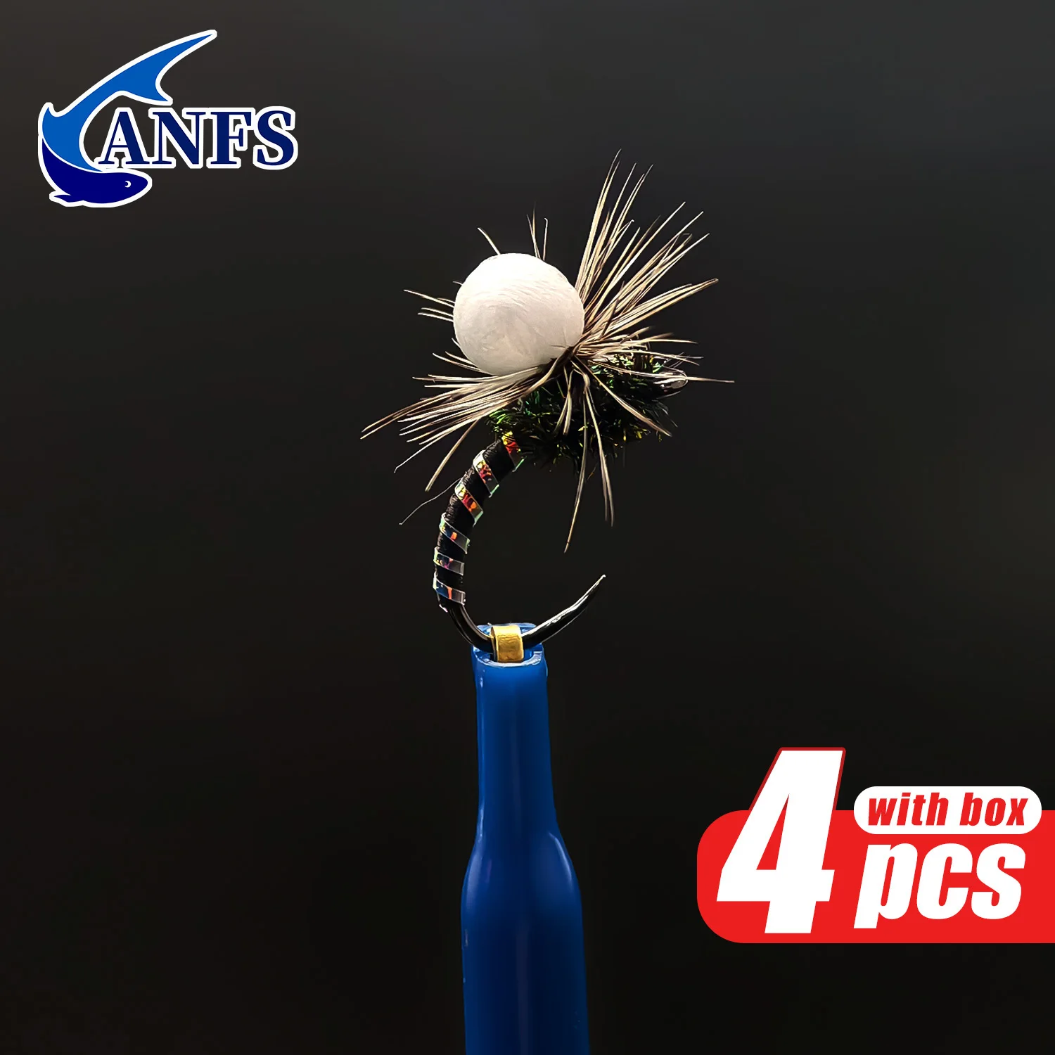 Paquete de moscas secas para completar tu caja de pesca con mosca