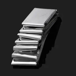 Manta térmica de supervivencia impermeable doble cara plegable