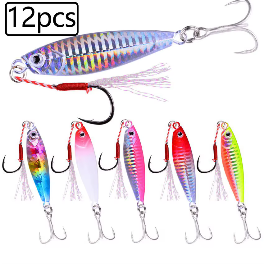Jig Heads Multipesos 7-40g Cazoleta Metálica para Vinilo - imagen 3