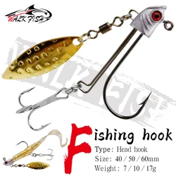 Walk Fish Teslon – Aparejos giratorios plomados para spinning
