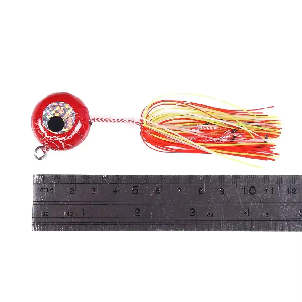 Señuelo Tenya Kabura con falda luminosa para jigging - imagen 5