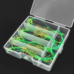 Explosion DNDYUJU anzuelo con resorte inox 6#-13# para pesca