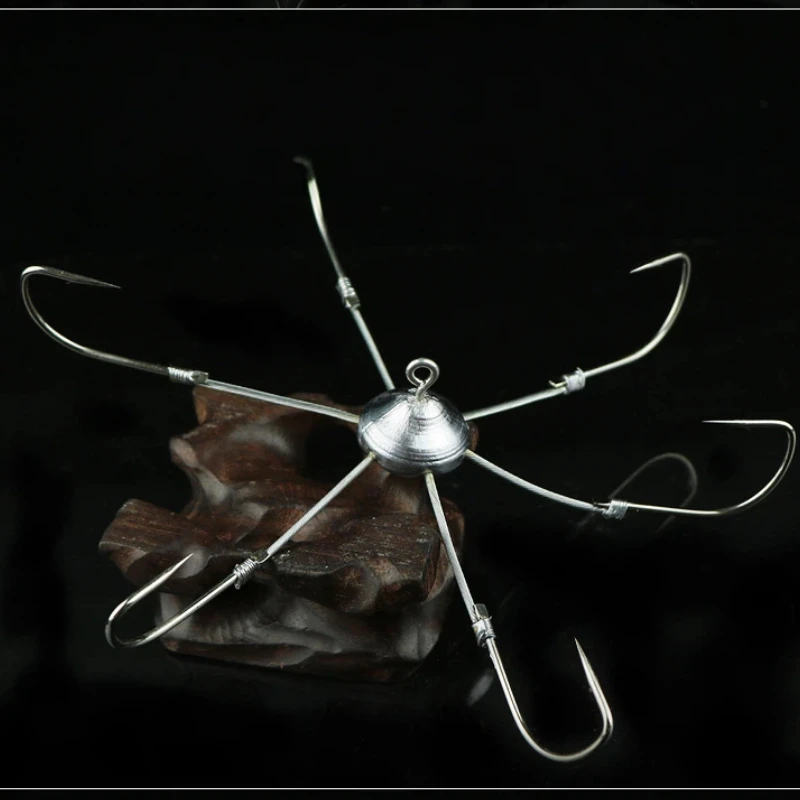 Anzuelos triples Jig Head de acero alto carbono – agua dulce - imagen 2