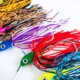 Spinnerbait Free Fisher faldas de goma y purpurina, lubina y lucio - imagen 5