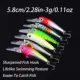 Crankbait Minnow hundible para lubina y lucio, plástico duro - imagen 2