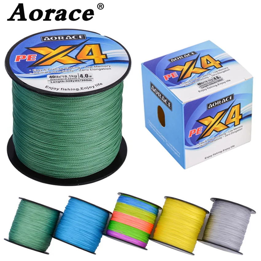 Aorace Línea Trenzada PE - Hilo carpfishing