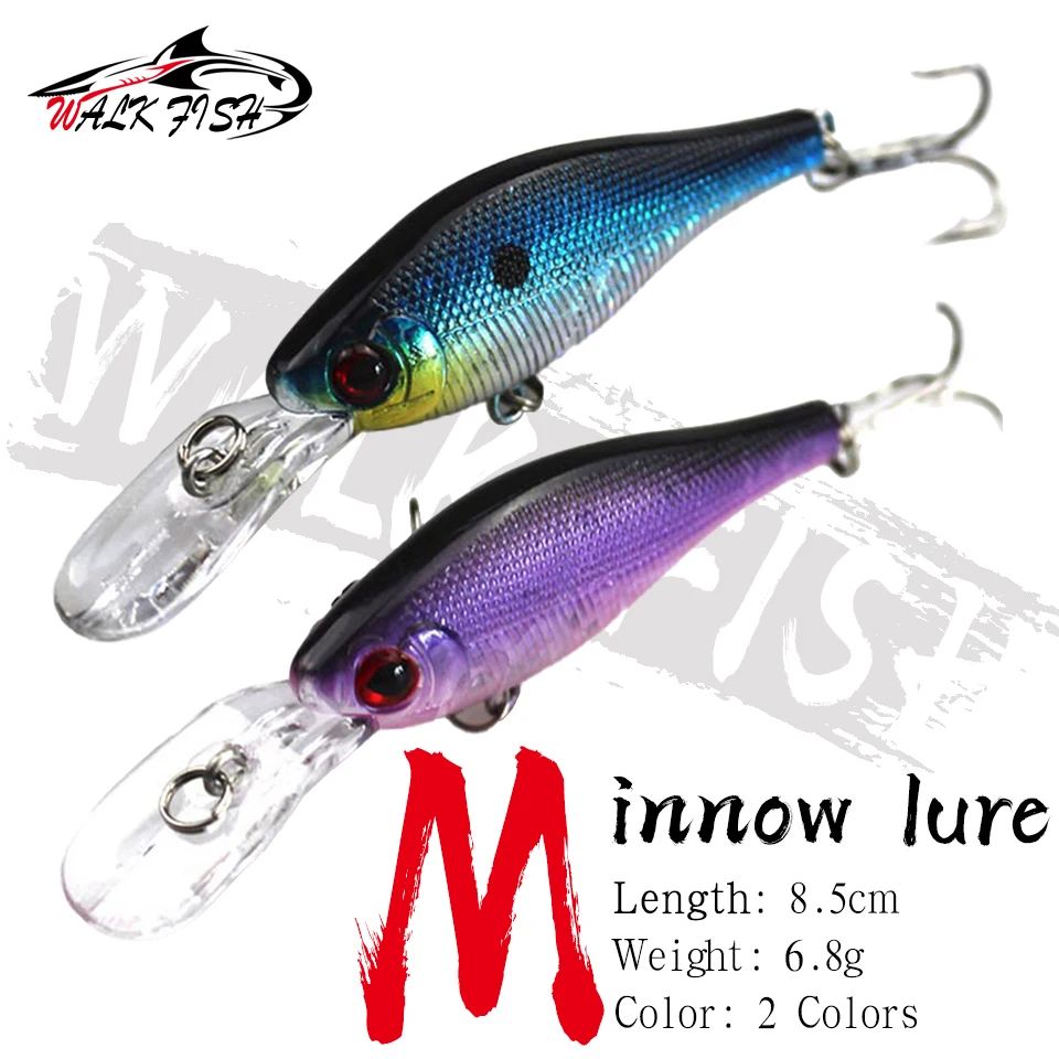 Crazy Wobble Swimbait – Wobbler con ojos 3D para pesca - imagen 4