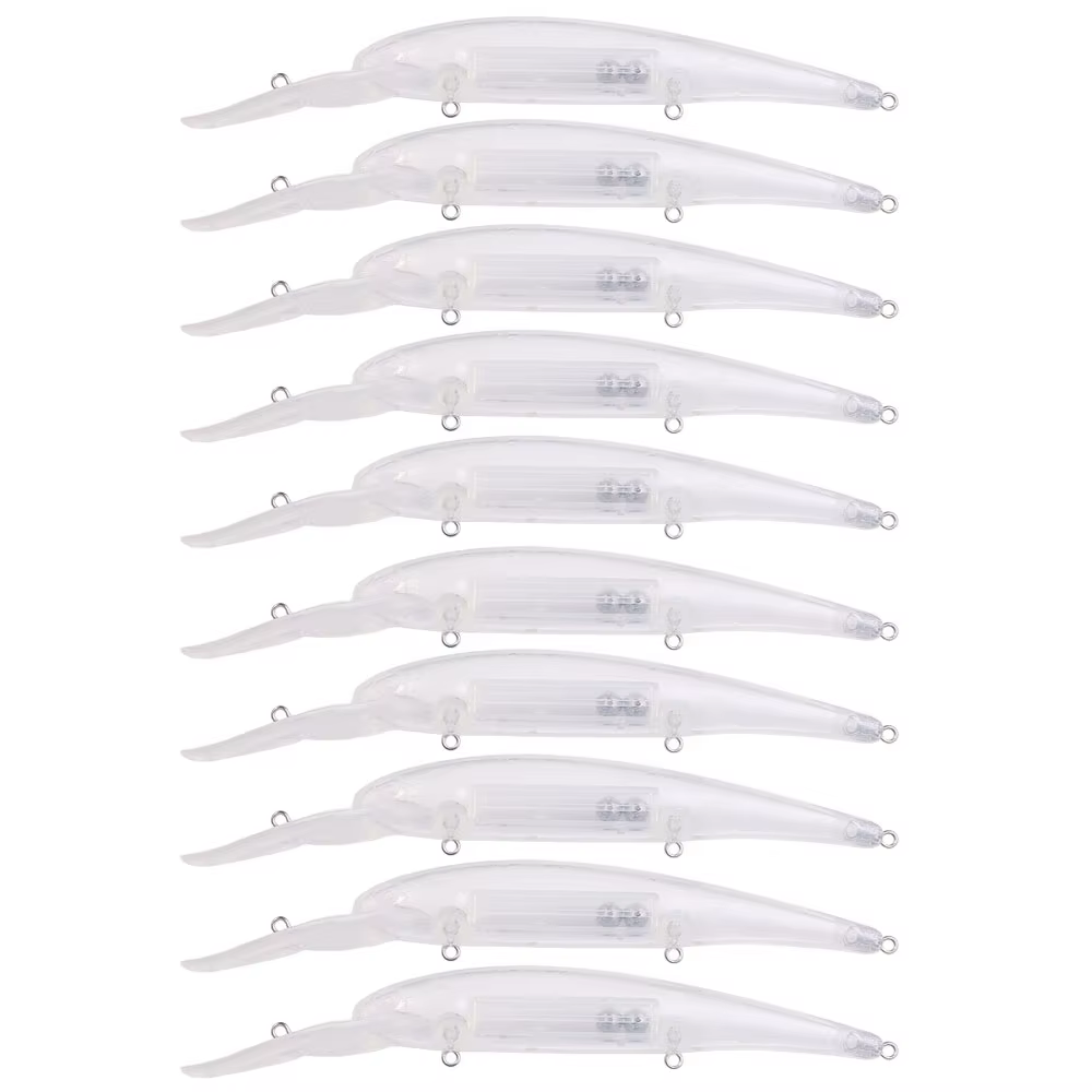 Jerkbait sin pintar 16 cm – Señuelo duro transparente para aerógrafo - imagen 5