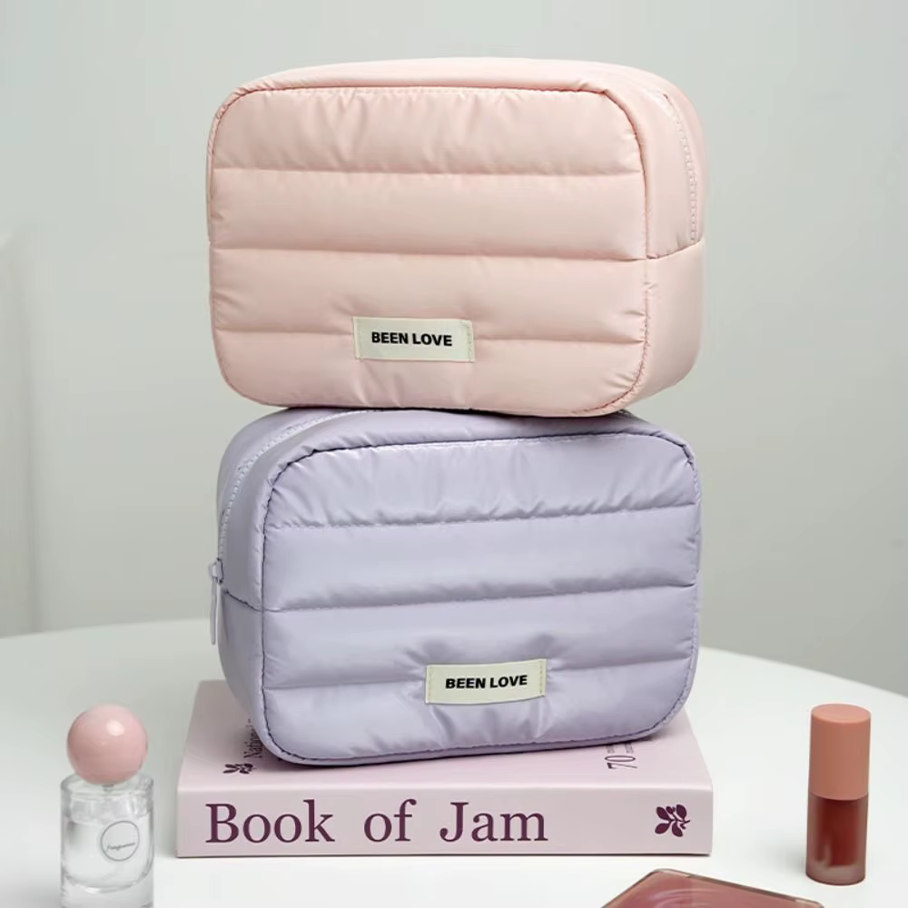 Neceser de viaje acolchado gran capacidad para maquillaje - imagen 2