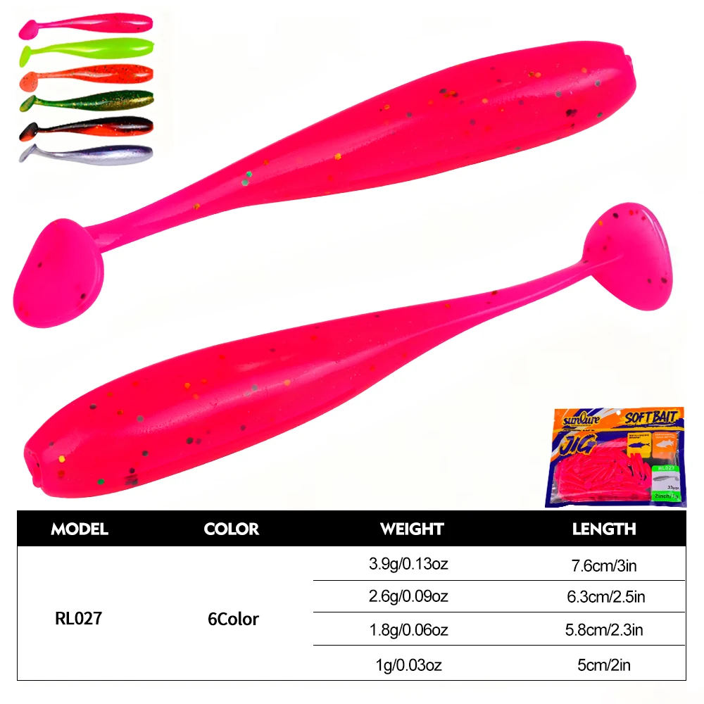 Sunlure Señuelos de silicona PVA en forma de gusano para mar - imagen 3