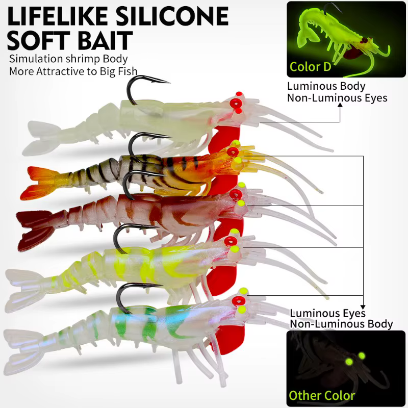 Vinilo Articulado Gamba Cabeza Plomada Glow – Lucio Perca Snakehead - imagen 4