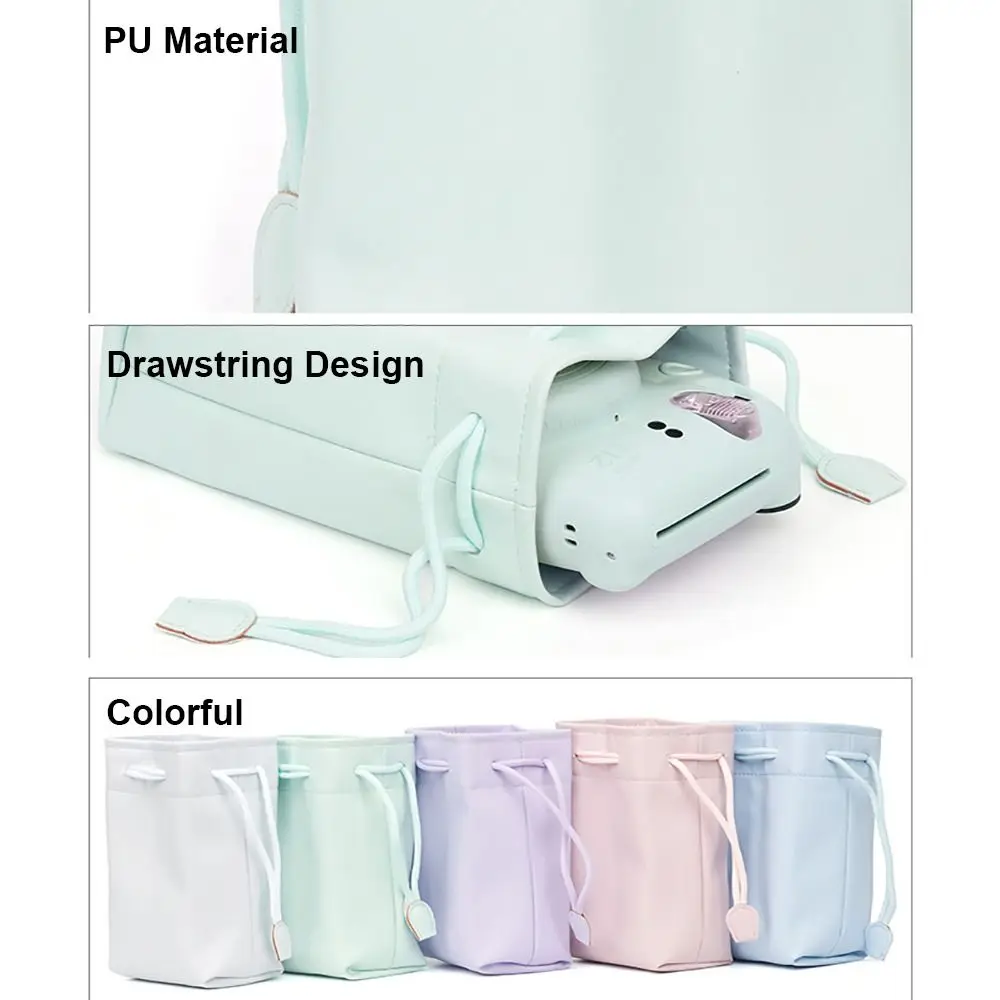 Bolsa con cordón para Instax Mini