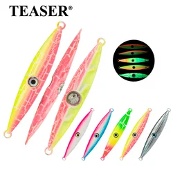 Senuelo jigbait J111 con luz LED integrada