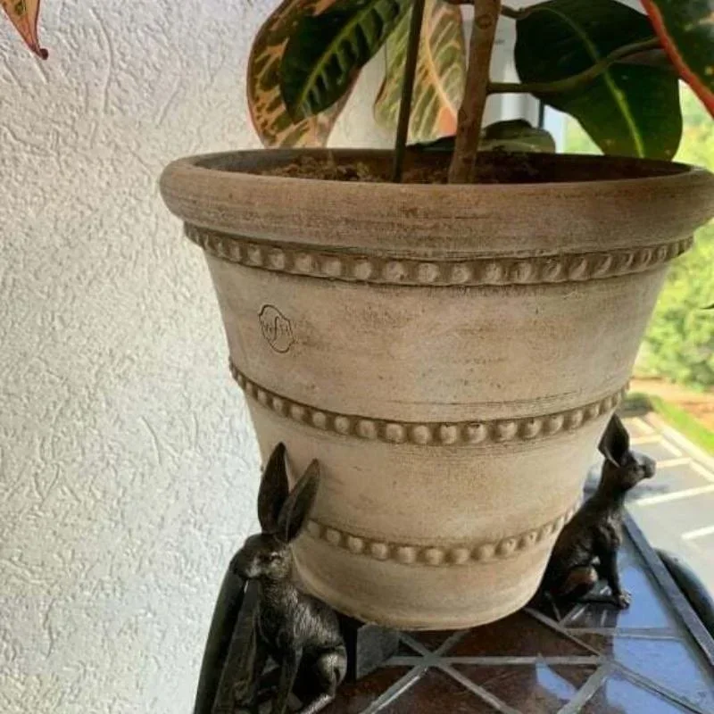 Soporte Maceta Animal de Resina – Decoración Jardín - imagen 4
