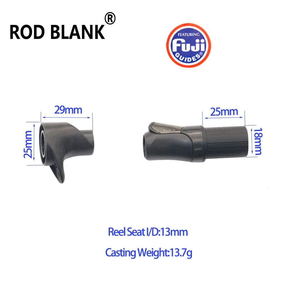 Componentes del kit de asiento de carrete Fuji