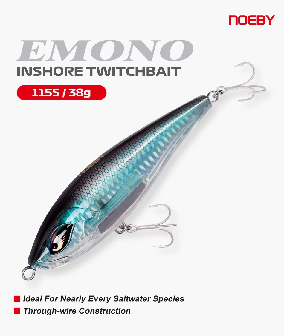 Señuelo lápiz Noeby para pesca costera
