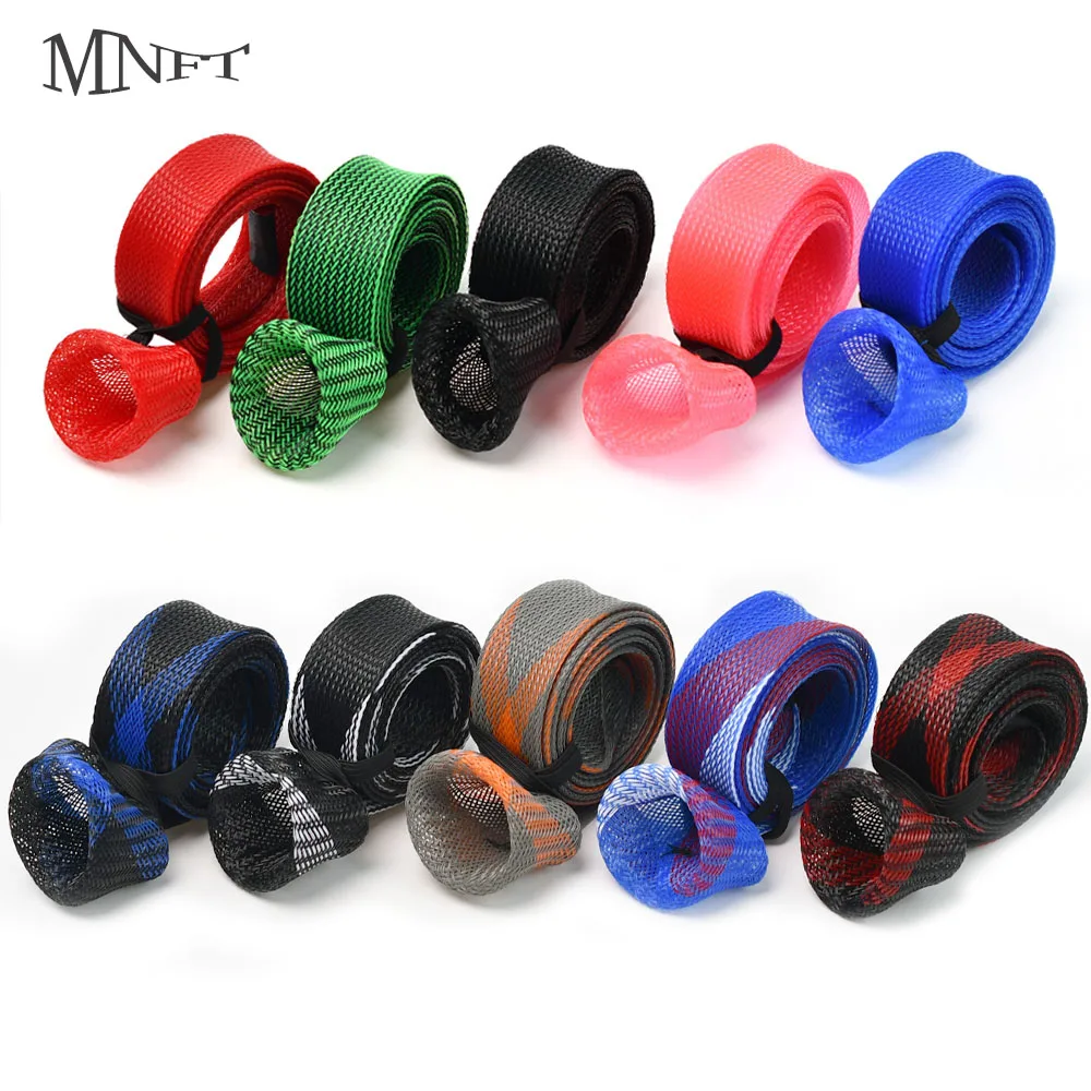Funda protectora malla trenzada antidesgaste para caña spinning/casting - imagen 5