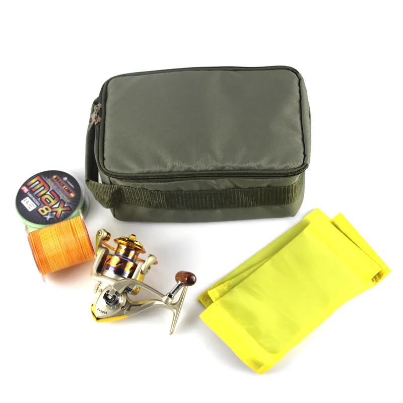 Bolsa pesca impermeable con divisores ajustables para baitcasting - imagen 3