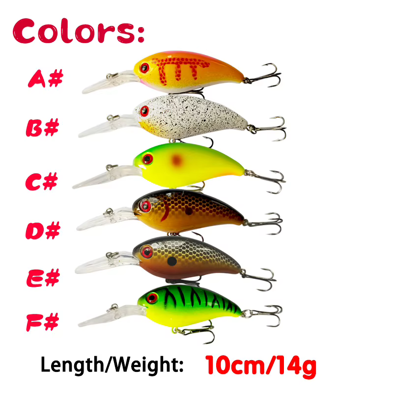 Crankbait para trucha 10 cm 14 g – Swimbait currican efectivo - imagen 4