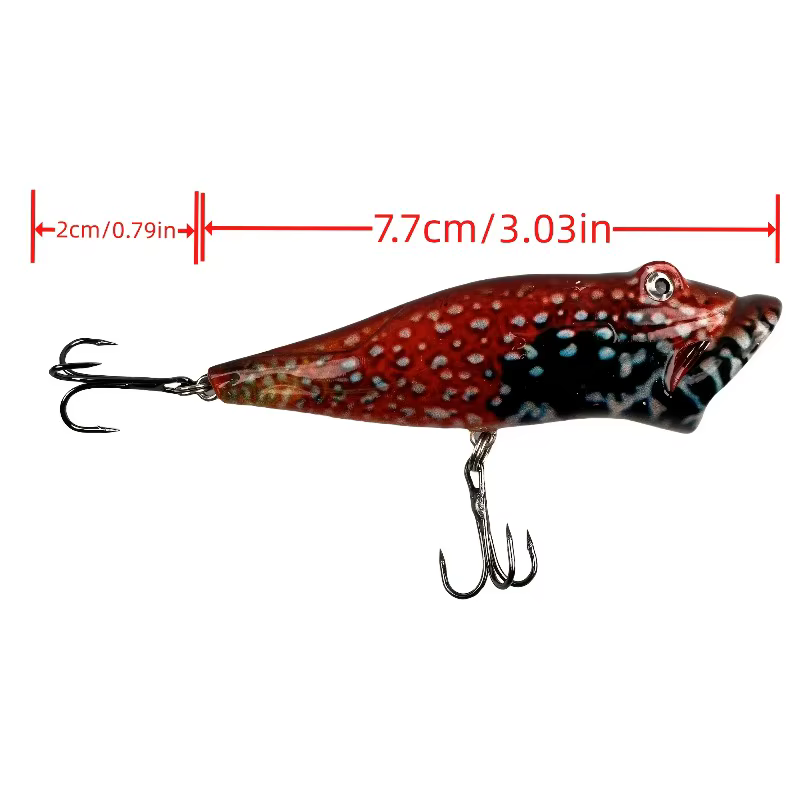Señuelo de superficie JOYOYO multicolor – ABS y acero para agua salada